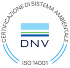 Aglioni Logo DNV Certificazione ISO 14001